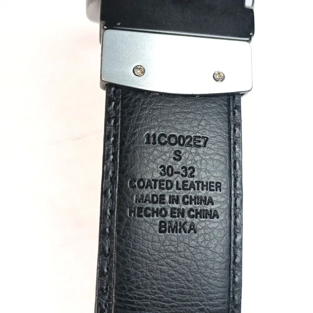 Columbia Men's 2-1‎ Reversible Belt 30-32 SM Leather Black/Brown